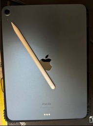 Apple iPad Air 5 WIFI 64gb 藍色(連Apple pencil 2同Logitech combo touch)