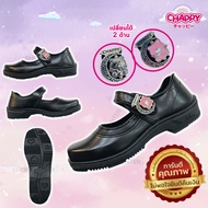 Reduce Stock Women's Student Shoes Black Leather CHAPPY Brand Model CB-888/CB-999 Durable And Comfor