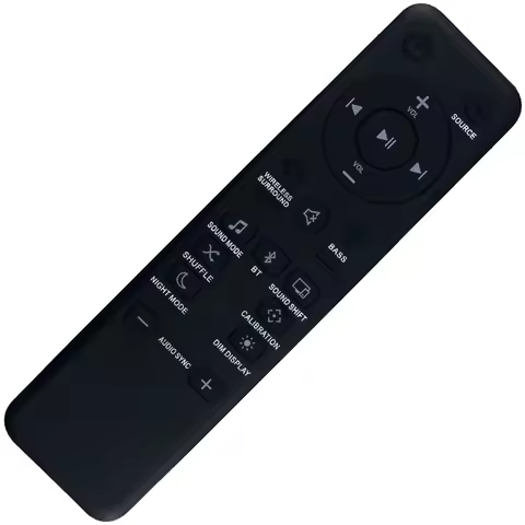 The remote control is compatible with JBL BAR 3.1/2.1/5.1 soundbar audio accessories