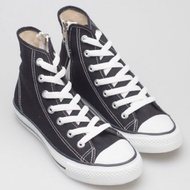 Fufa Shoes Rich Side Zipper Canvas Shoes T40 Black / White