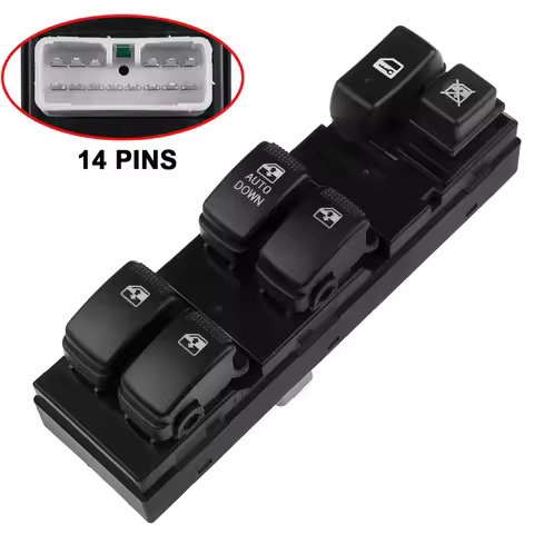 AAA+ Black Left Master Glass Switch For HYUNDAI 2010-15 Tucson Ix Ix35 93570-2S150