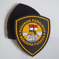 Rubber patch logo flag flag guard heirloom flag rubber emblem patch/