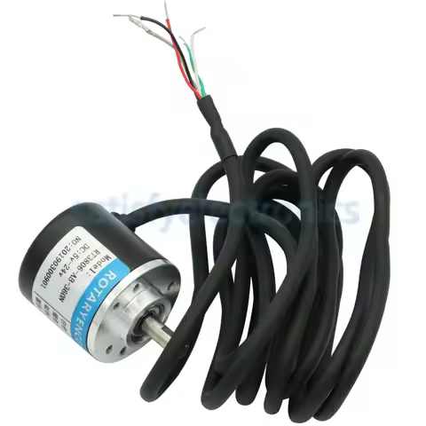 360P/R 600P/R Encoder Incremental Optical Rotary 600 Pulse /R 360 Pulses /R AB 2 Phase 6mm Shaft Enc