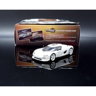 [MASH] Tarmac 1/64 KOENIGSEGG CC850 WHITE With Card Holder