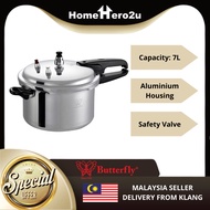 Butterfly BPC-24A Pressure Cooker 7L With Safety Valve - Homehero2u
