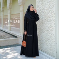 Dress Jamilah by Ruby Hijab Gamis Dress Bahan Jetbla