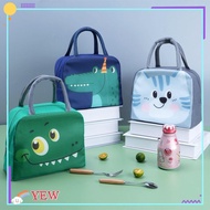 YEW Cartoon Lunch Bag, Lunch Box Accessories Thermal Bag Insulated Lunch Box Bags, Portable Non-woven Fabric Tote Food Small Cooler Bag