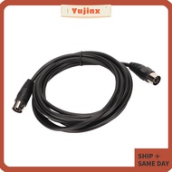 YUJINX DIN Extension Cord, Plug and Play 3 Meters / 9.8ft 7 Pin DIN Cable Male to Male, Durable Plug