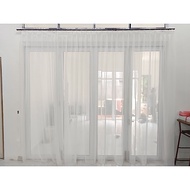 Vitrase Thin Sheer Curtains Inner Curtains Day Curtains