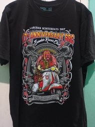 Kaos event vespa Caruban Scooter Days