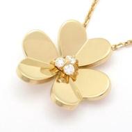 Van Cleef & Arpels Cleef&Arpels Lee Necklace Pendant K18YG Direct from Japan Secondhand