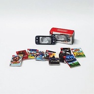 Nintendo Switch Lite Console Gray+ 10 Games Scale 1/12