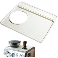 Tamping Mat for Breville 870/880, Espresso Tamper Mat, Food Grade Silicone Non-Slip, 11in x 9.25in, 