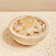 仙知道 奇門遁甲聚寶盆 金銀自入旺旺來 招財 黃水晶 白水晶 好運