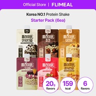 [Starter Pack 11ea] Flimeal Diet Protein Shake 45g, Low Calorie Meal Replacement for Weight Loss & H