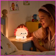 Axolotl Lamp 3-Level Dimmable Cute Light 30-Min Timer Rechargeable Silicone Axolotl Nightstand Lamp 