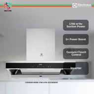 Electrolux ECC9292SS 90cm Stainless Steel Chimney Hood with Nano Coating Suction Power EFC929SA Cero