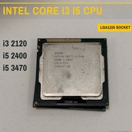 Intel Core i3 i5 Desktop Processor CPU LGA1155 Socket 1155 - i3 2120 i5 2400 i5 3470 USED