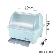 superior productsKitchen Tableware Storage Box Dish Organizer Plastic Cupboard with Lid Drawer Draining Bowl Rack Kitc