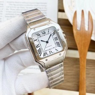 Santos Watch Dumont Roman Series Quartz Men's Fashion Blue Balloon Watch qwer85982