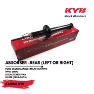 ABSORBER -REAR FORD ECONOVAN (JG) MAXI VAN(96-1999) E1400LITEACE KM36 VANUNSER (98-05) KAYABA KYB KA