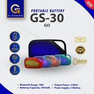 GPOWER Speaker Bluetooth portable wireless GS-30 GO Full warna Garansi Resmi