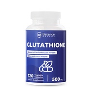 Balancebreens Active Form (Reduced) Glutathione Supplement - 500mg - 120 Vegan Capsules - L-Glutathi