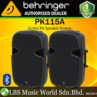 Behringer PK115A 800 Watt 15 Inch Active PA Speaker System with Bluetooth (PK 115A PK-115A)