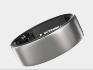 全新 Ultrahuman Ring Air 智能戒指- 全新色系「原色鈦金屬」（Raw Titanium）Size 9