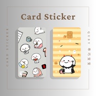 QUBY CARD STICKER - TNG CARD / NFC CARD / ATM CARD / ACCESS CARD / TOUCH N GO CARD / WATSON CARD