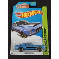 HOT WHEELS '68 SHELBY GT500 BLUE