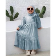 [✅Garansi] Arsyila Dress Kids Usia 5-8Tahun Free Hijab Dress Anak