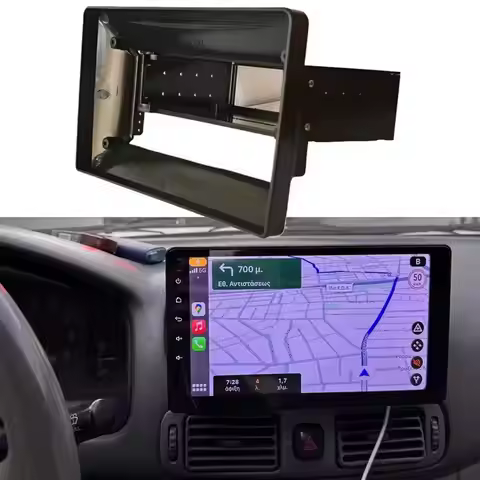 1 Din 9 /10 Inch Universal Car Stereo Radio Fascia Screen Mp5 Navigation Plate Car Autoradio Panel F