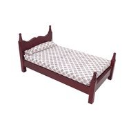 1:12 Scale Doll Toy Accessories Miniature Furniture Vintage Single Bed