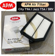 (100% ORIGINAL) APM Honda City T9A / Jazz T5A / BR-V BRV 2014 ENGINE AIR FILTER AA-10305 17220-55A-Z