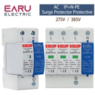 2P 4P AC SPD 1P+N-PE 20KA 40AK 50KA T1 T2 275V 385V House Surge Protector Protective Low-voltage Arr
