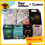 door giftbox door gift box Goodies Box | Untuk Majlis Perkahwinan | Birthday | Aqiqah | Kuih Bahulu door giftbox - 50PCS