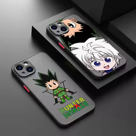 Anime H-Hunter×Hunters-s Phone Case for iPhone 14 11 12 13 Mini Pro Max 8 7 Plus X XR XS MAX Translu