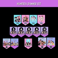 HUNTRIX BANNER SET / HUNTRIX BANNER DECORATION
