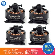 Sunnysky X2206 1500KV 1900KV Outrunner Động Cơ Không Chổi Than 2206 Cho Máy Bay Trực Thăng Bốn Cánh