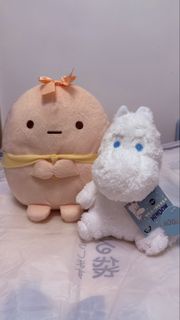 Moomin 毛公仔 + Sumikko Gurashi 角色公仔
