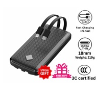 iWalk Scorpion PRO Powerbank 10000mah 22.5W Built in PD with Type-C Cable IP Cable USB 3C certified