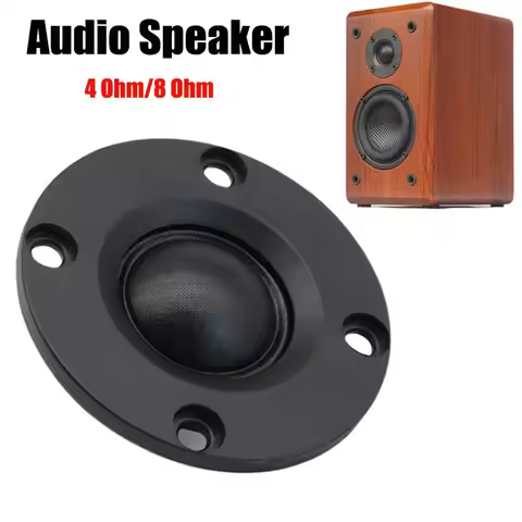 New Round Audio Speaker 52MM 4 Ohm/8 Ohm Silk Membrane 10W-20W HIFI Music DIY