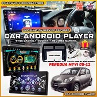 [Installation Available] 📺 For Perodua Myvi 05-11 Android Player 🎁 FREE Casing + Cam Mohawk Soundstream Bride 1+16 2+32