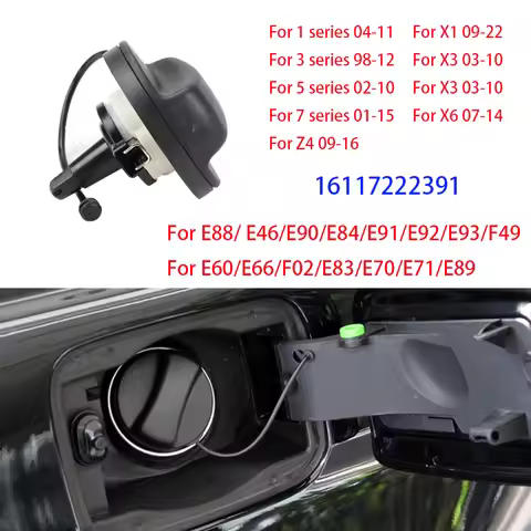 Car Fuel Tank Cover Gas Cap For BMW E88/ E46/E90/E84/E91/E92/E93/F49/E60/E66/F02/E83/E70/E71/E89 1 3