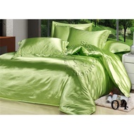 5 Ft. Satin Fitted Bedsheet (SB504 Green)