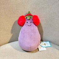 [全店兩件95折]🎧🍆Jellycat Toastie Vivacious Red Aubergine/ Jellycat耳機茄子/ Jellycat茄子/ Jellycat矮瓜/ Jellycat聖