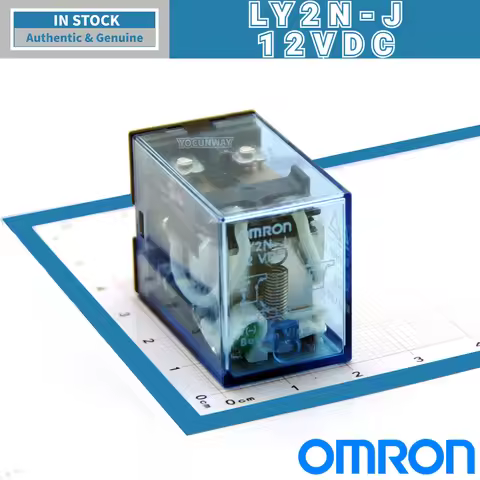 New Authentic Original OMRON General-purpose Relay LY2N-J LY4N-J 12VDC 24VDC 110VDC 110VAC 220V 24VA