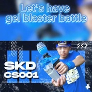 SG-Stocks  SKD CS001 gel ball blaster futuristic nerf pro inspired Hopper-fed and with ingenious LED night flashlight.