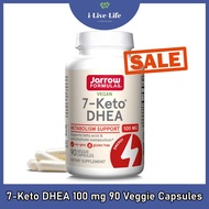 20% Sale!! EXP 12/2025 7-คีโต ดีเอชอีเอ 7-Keto DHEA 100 mg 90 Veggie Capsules - Jarrow Formulas